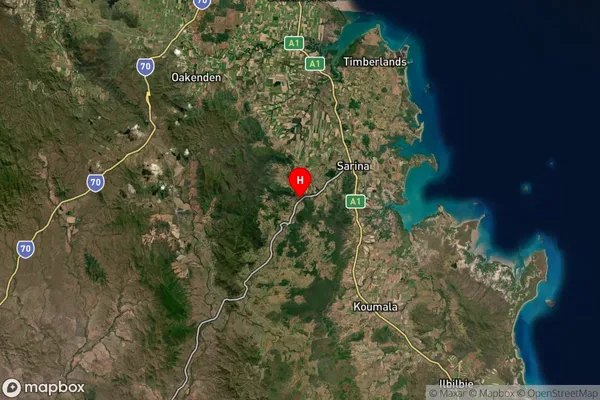 Shinfield,Queensland Satellite Map