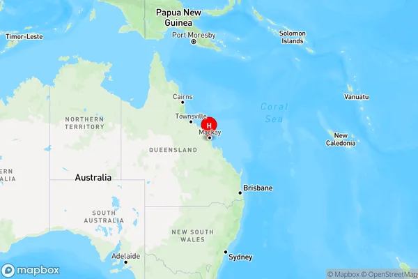 Sunnyside,Queensland Region Map