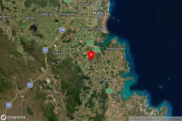 Munbura,Queensland Satellite Map