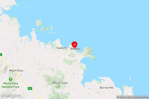 Ball Bay,Queensland Area Map