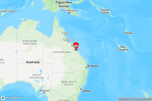 Clairview,Queensland Region Map