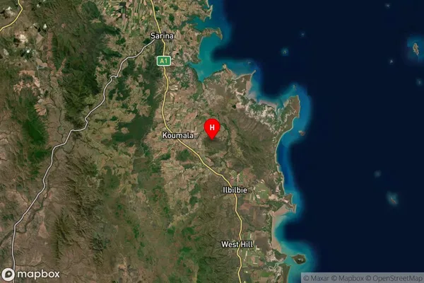 Mount Christian,Queensland Satellite Map