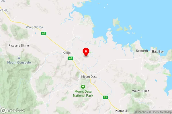 Mount Pelion,Queensland Area Map