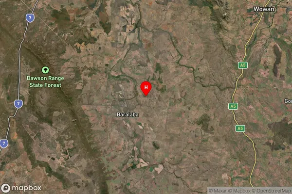 Kokotungo,Queensland Satellite Map