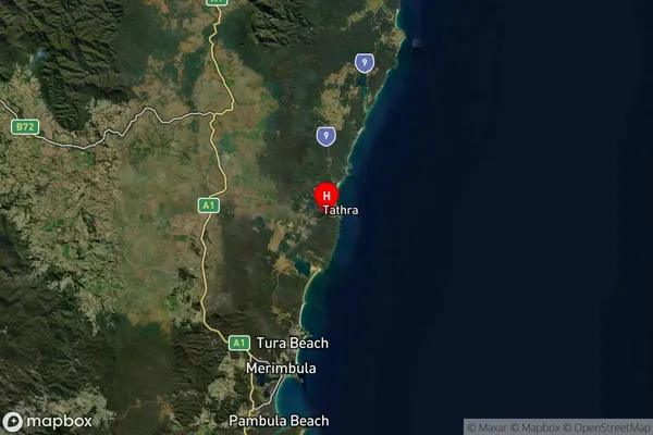 Tathra,New South Wales Satellite Map