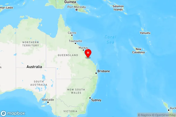 Midgee,Queensland Region Map