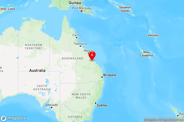 Morinish,Queensland Region Map