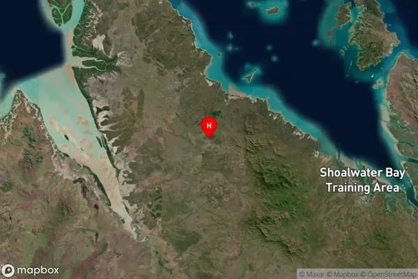 Shoalwater,Queensland Satellite Map