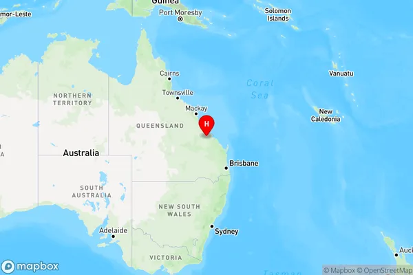 Ulogie,Queensland Region Map