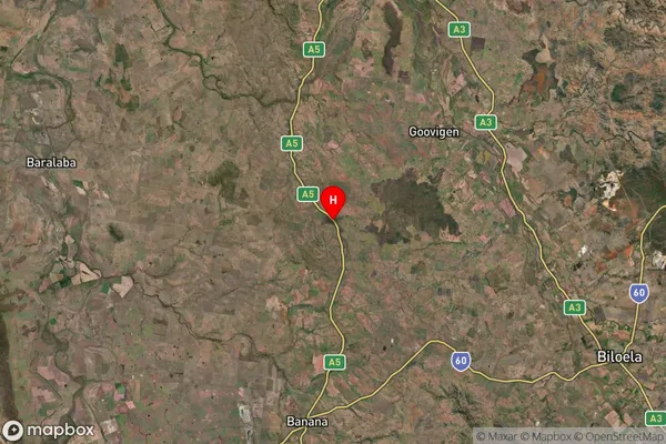 Woolein,Queensland Satellite Map