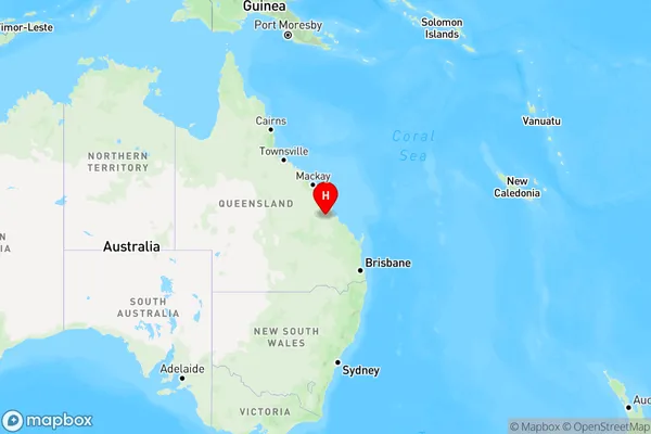 Wycarbah,Queensland Region Map