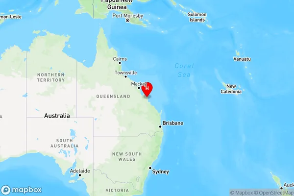 Bayfield,Queensland Region Map