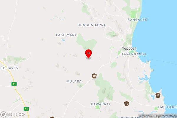 Cobraball,Queensland Area Map