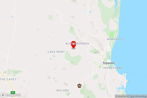 Lake Mary,Queensland Area Map