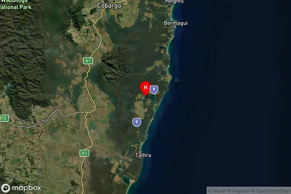 Wapengo,New South Wales Satellite Map