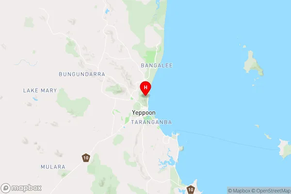 Meikleville Hill,Queensland Area Map