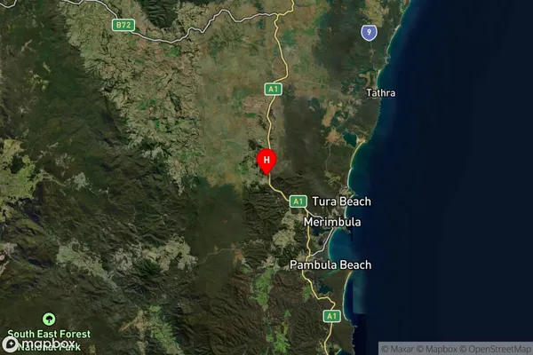 Wolumla,New South Wales Satellite Map