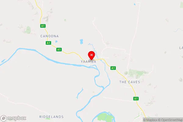 Yaamba,Queensland Area Map