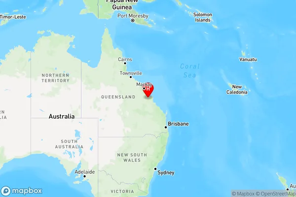 Marlborough,Queensland Region Map