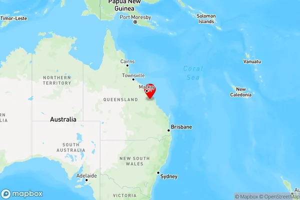 Ogmore,Queensland Region Map