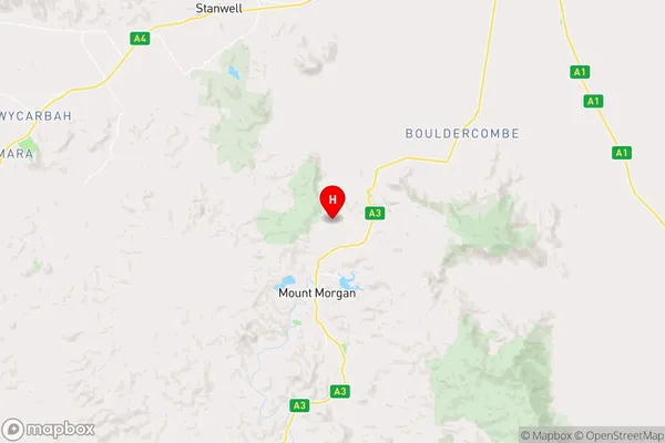 Moongan,Queensland Area Map