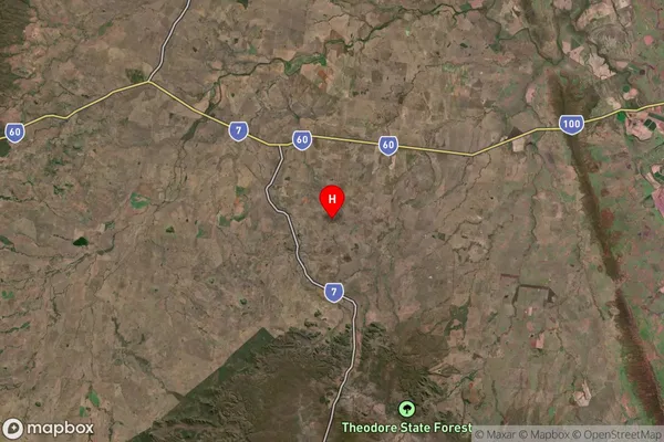 Rhydding,Queensland Satellite Map