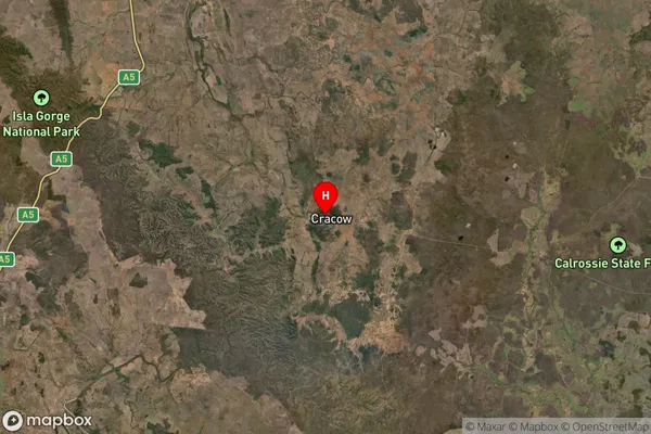 Cracow,Queensland Satellite Map