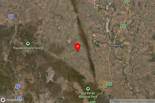 Glenmoral,Queensland Satellite Map