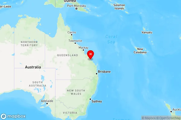 Barney Point,Queensland Region Map