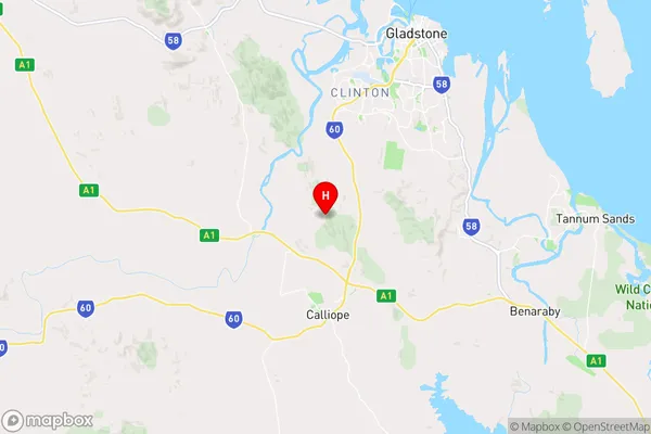 Burua,Queensland Area Map