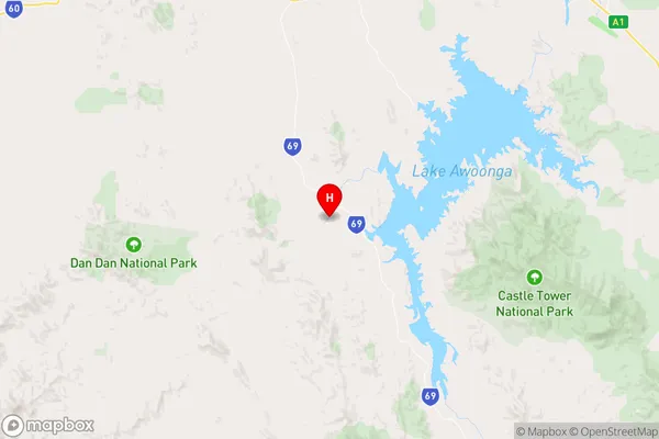 Diglum,Queensland Area Map