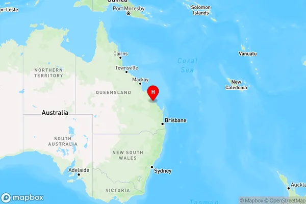 Iveragh,Queensland Region Map