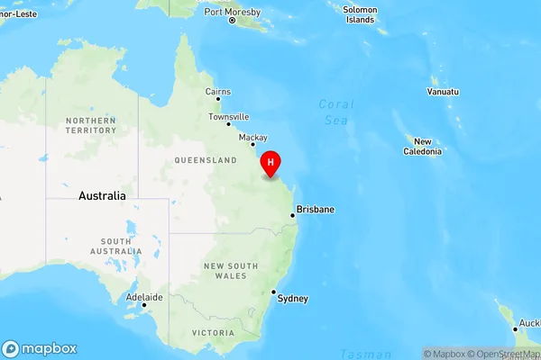 Tablelands,Queensland Region Map