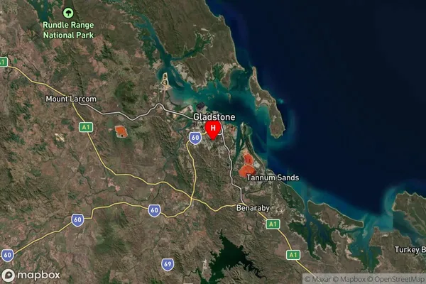 Telina,Queensland Satellite Map