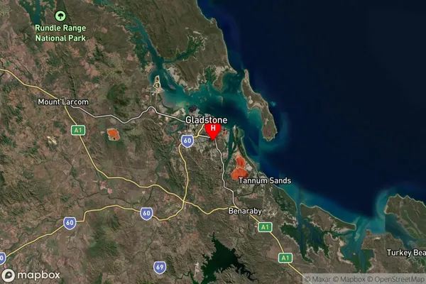 Toolooa,Queensland Satellite Map