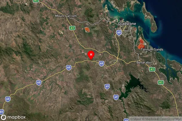 Wooderson,Queensland Satellite Map