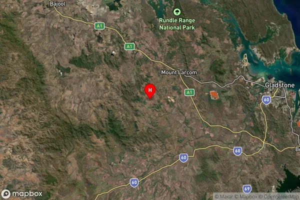 Bracewell,Queensland Satellite Map