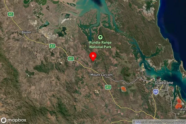 Darts Creek,Queensland Satellite Map