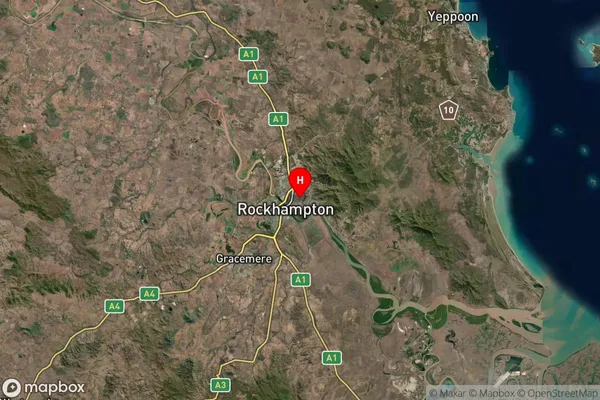 Berserker,Queensland Satellite Map