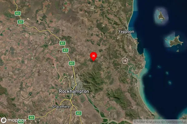 Ironpot,Queensland Satellite Map