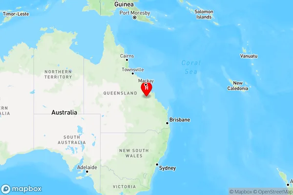 Alsace,Queensland Region Map