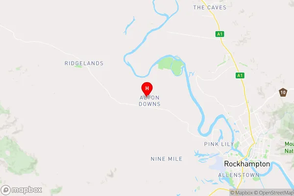 Alton Downs,Queensland Area Map