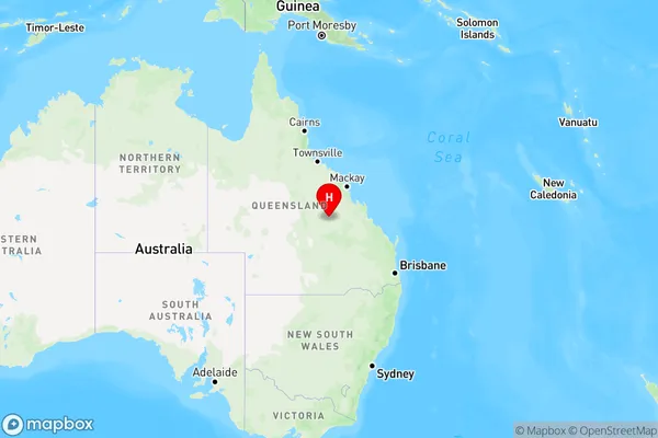 Anakie,Queensland Region Map