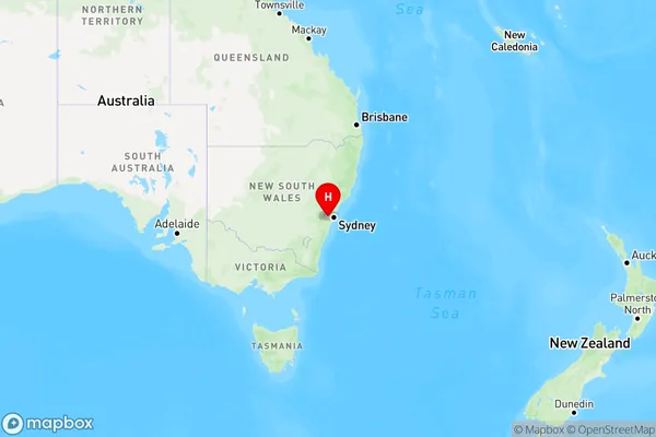 Bringelly,New South Wales Region Map