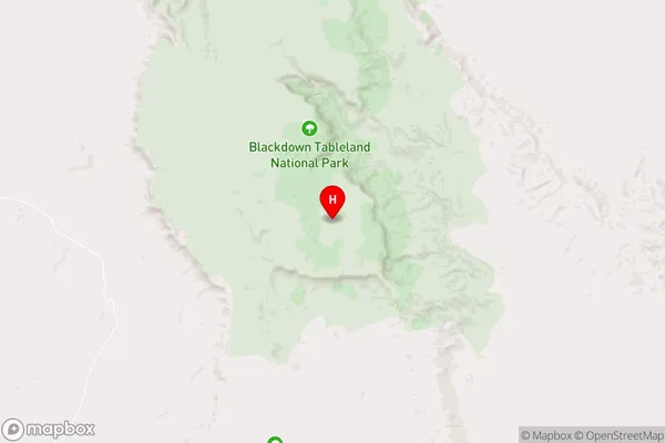 Blackdown,Queensland Area Map