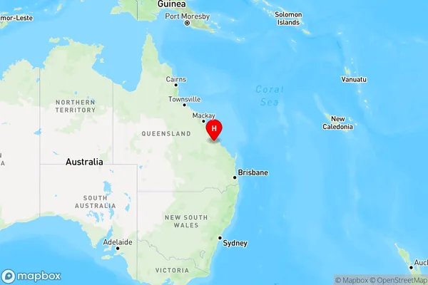 Bouldercombe,Queensland Region Map