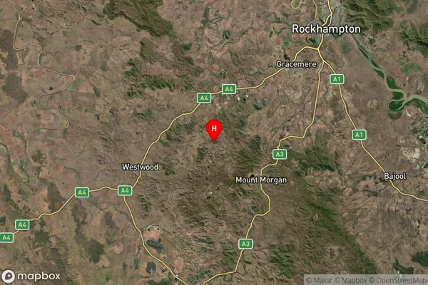 Bushley,Queensland Satellite Map