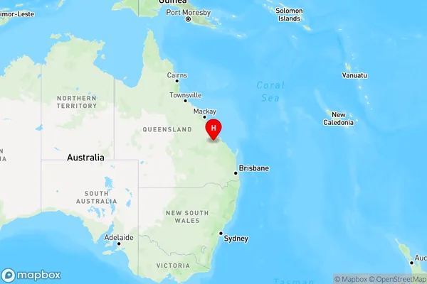 Dixalea,Queensland Region Map