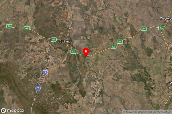 Gainsford,Queensland Satellite Map