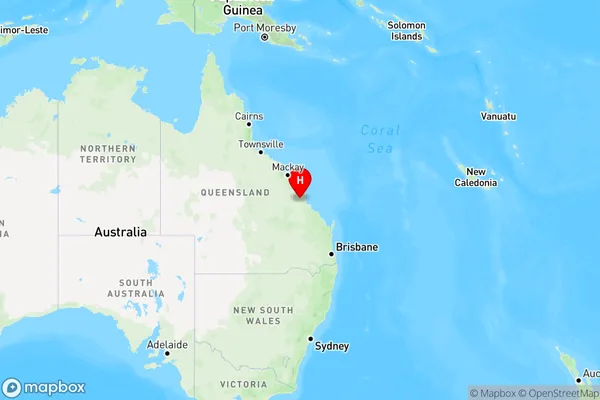 Garnant,Queensland Region Map